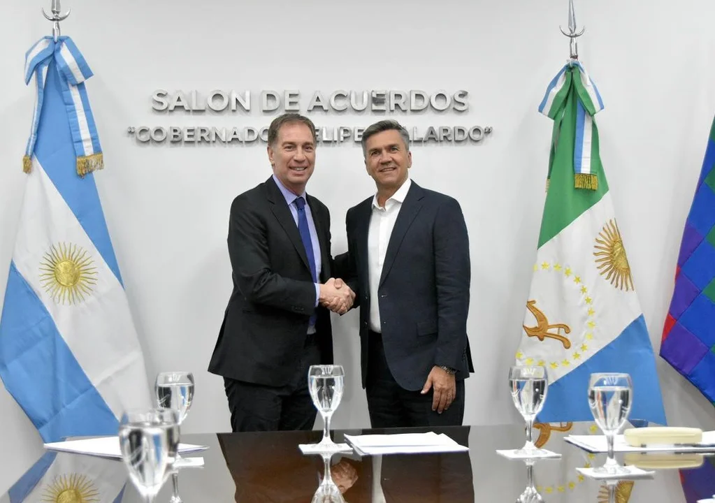 Santilli se reunió con Zdero por la reforma laboral: “Estamos en sintonía»