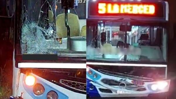 Fatal accidente en La Merced: un peatón murió tras ser embestido por un colectivo SAETA
