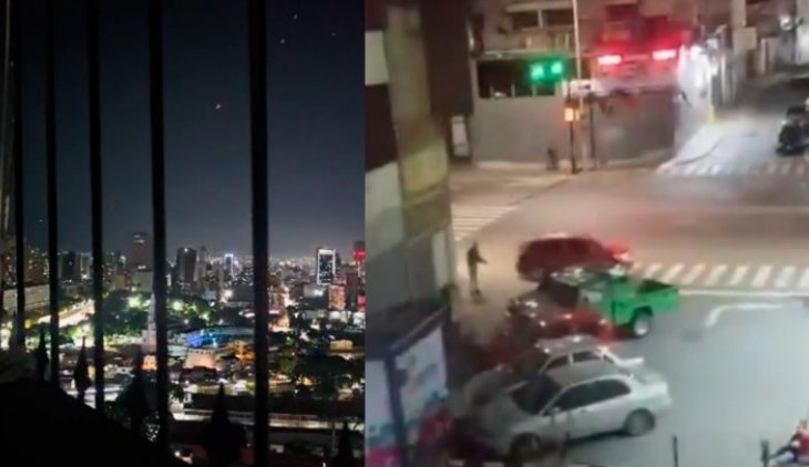Tensión en la noche de Caracas: la policía disparó contra drones que sobrevolaban Miraflores