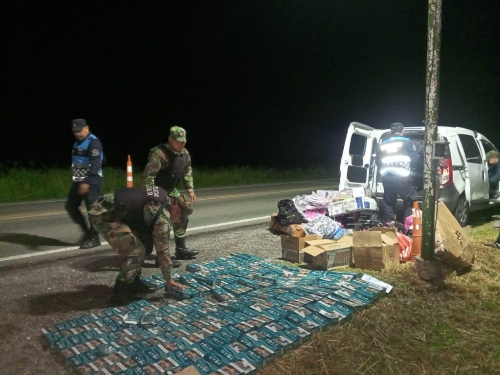 Secuestraron más de 180 cajas de cigarrillos de contrabando en Antillas