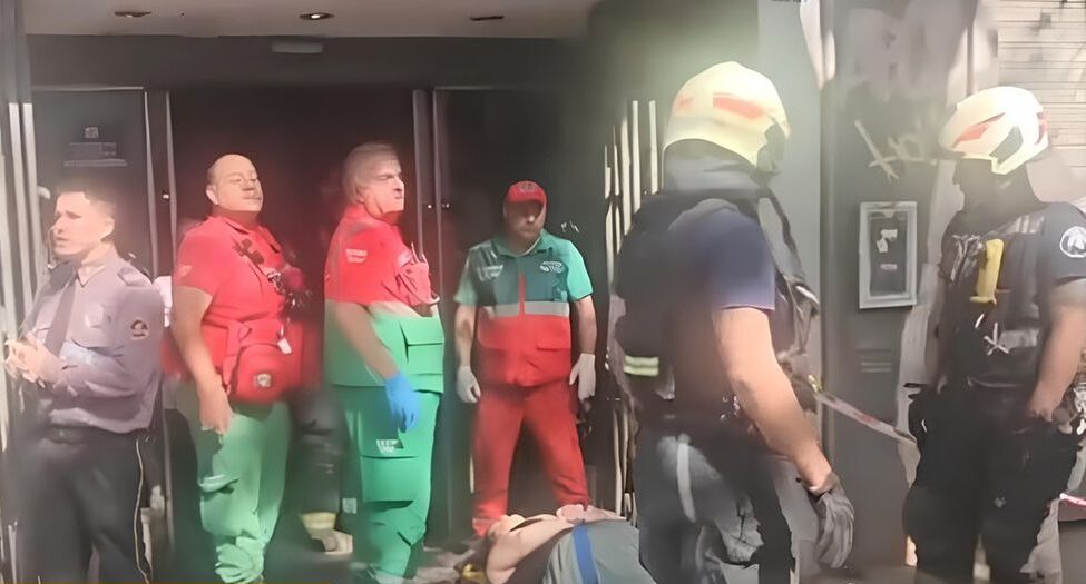 Derrumbe en un centro médico de OSECAC en Palermo: seis heridos