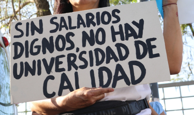 Comienza el paro nacional en universidades por reclamos salariales y financiamiento