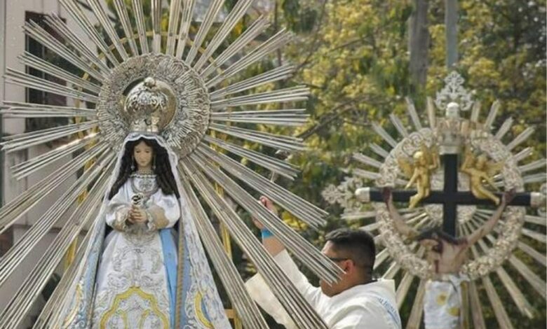 Las imágenes peregrinas del Milagro visitarán barrio San Benito
