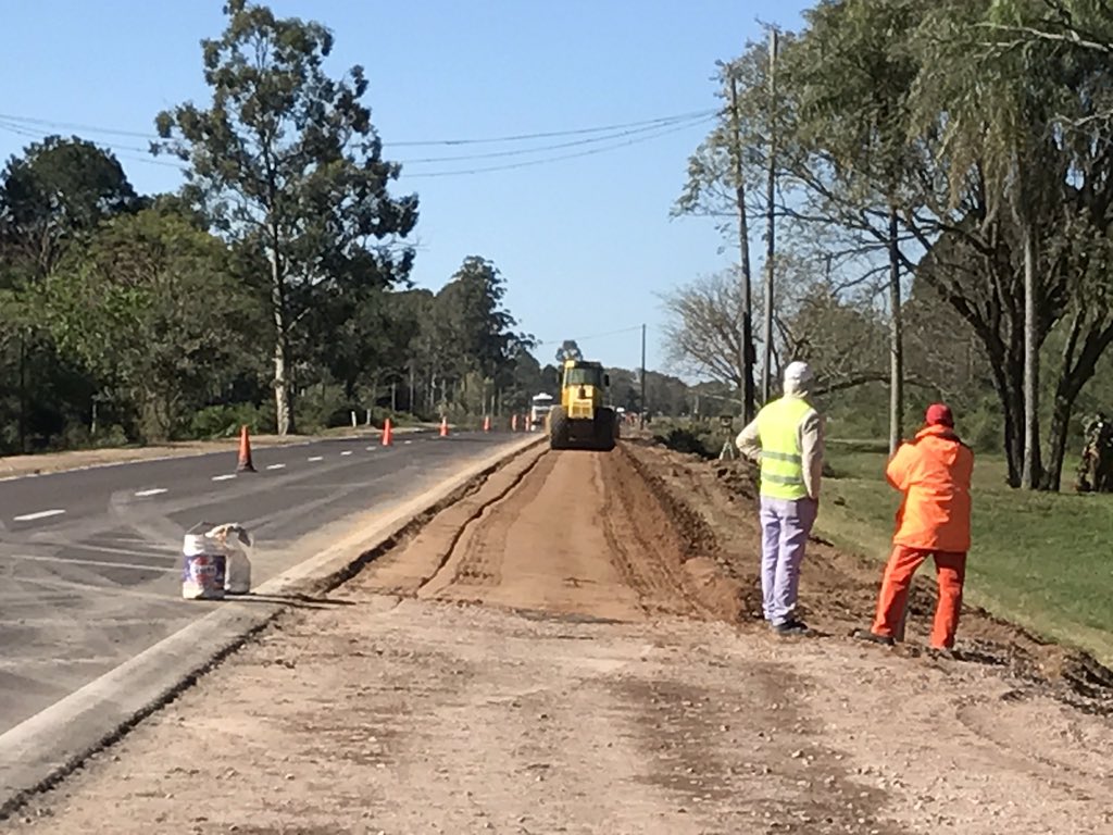 Trabajos de mantenimiento en la Ruta 9: piden circular con precaución