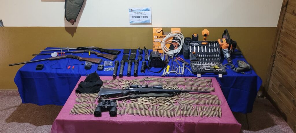 Desarticularon una banda delictiva que operaba en El Galpón