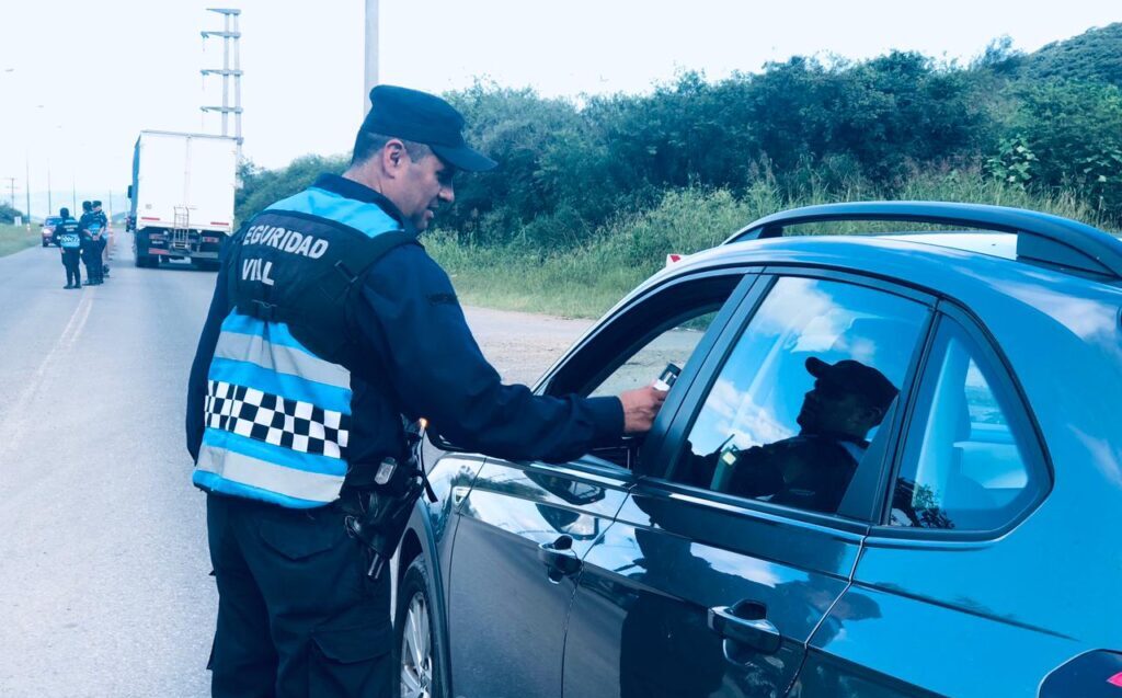 Detectaron e infraccionaron a más de 120 conductores alcoholizados