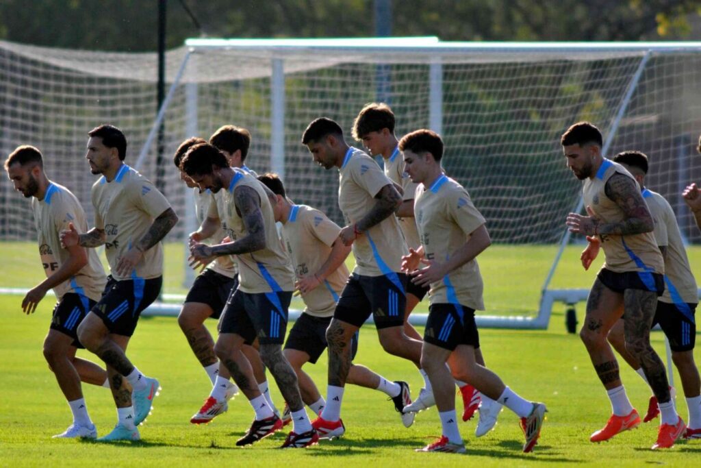 La Selección argentina comienza los entrenamientos con la mirada puesta en Mauritania