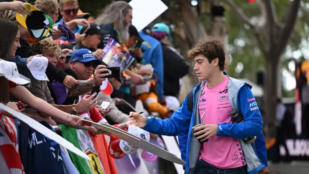 Franco Colapinto traerá la Fórmula 1 a las calles de Buenos Aires con un Road Show en Palermo