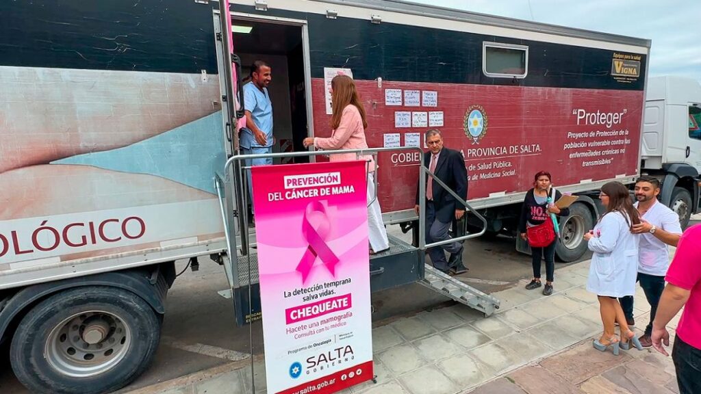 El móvil oncológico llega al sur provincial con estudios gratuitos