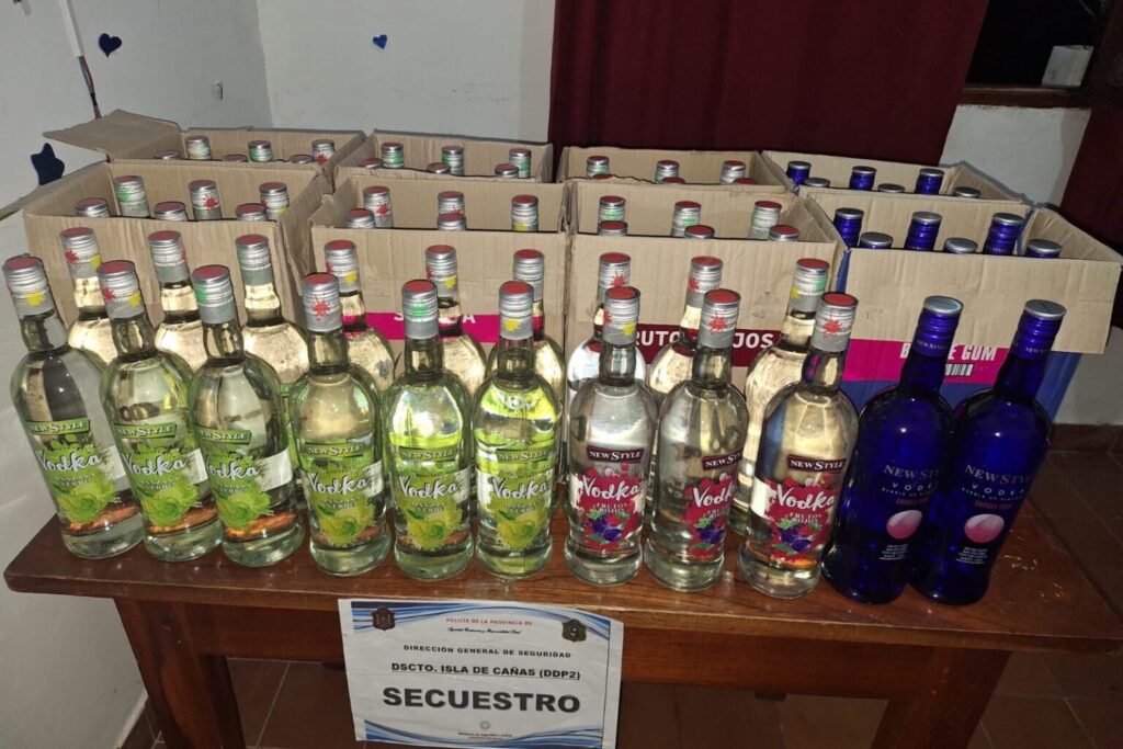 Clausuraron una fiesta clandestina en Isla de Cañas