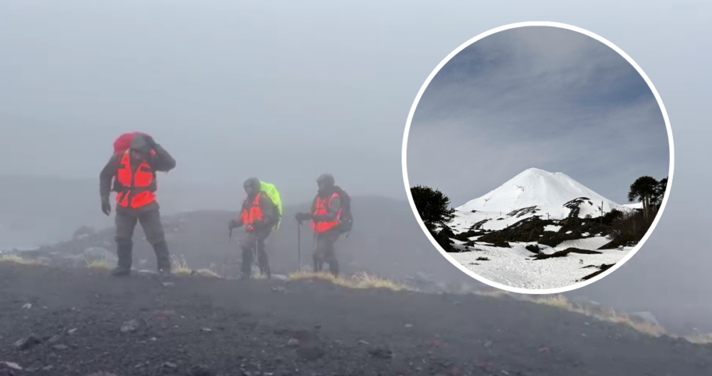 Buscan en Chile a un argentino que intentaba ascender al volcán Llaima