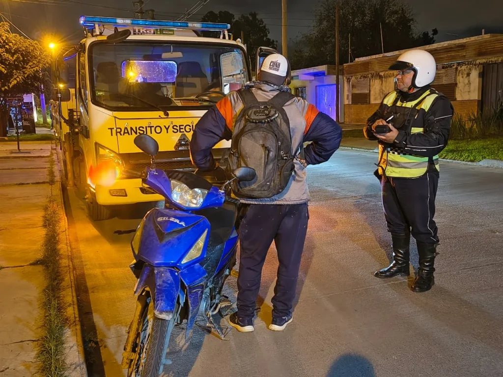 Operativos de Tránsito: se secuestraron alrededor de 25 motos
