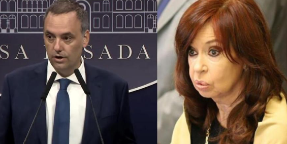 Manuel Adorni tiene peor imagen que Cristina Kirchner, presa por corrupción