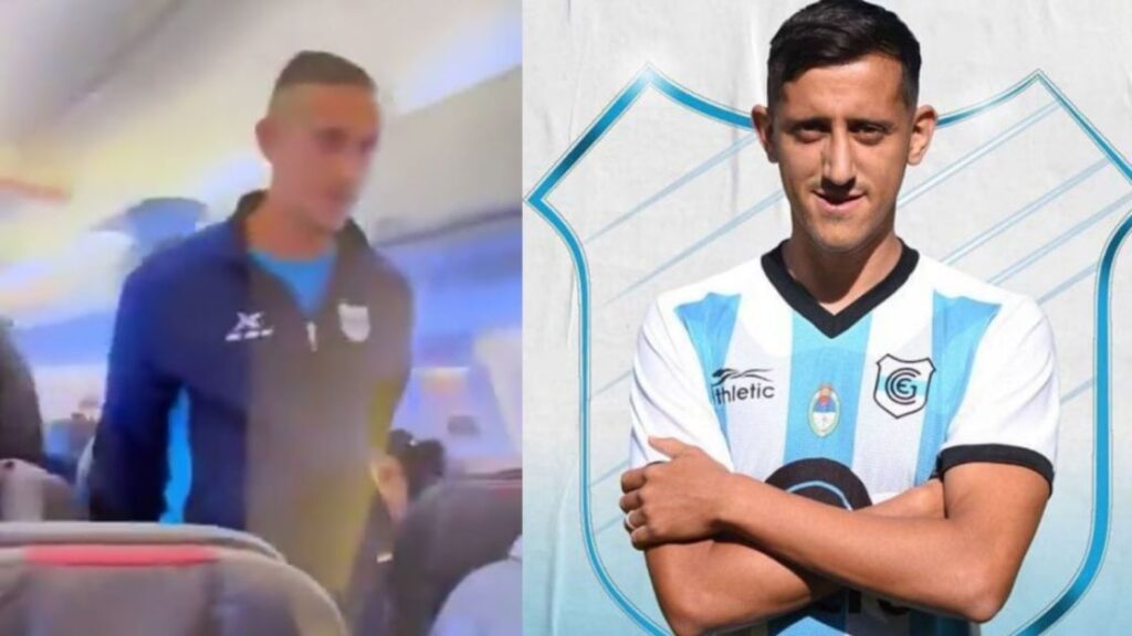 Imputaron por intimidación pública al jugador de Gimnasia de Jujuy que gritó “bomba” en un avión