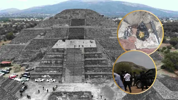 Al menos dos muertos tras balacera en zona arqueológica de Teotihuacán, en el centro de México