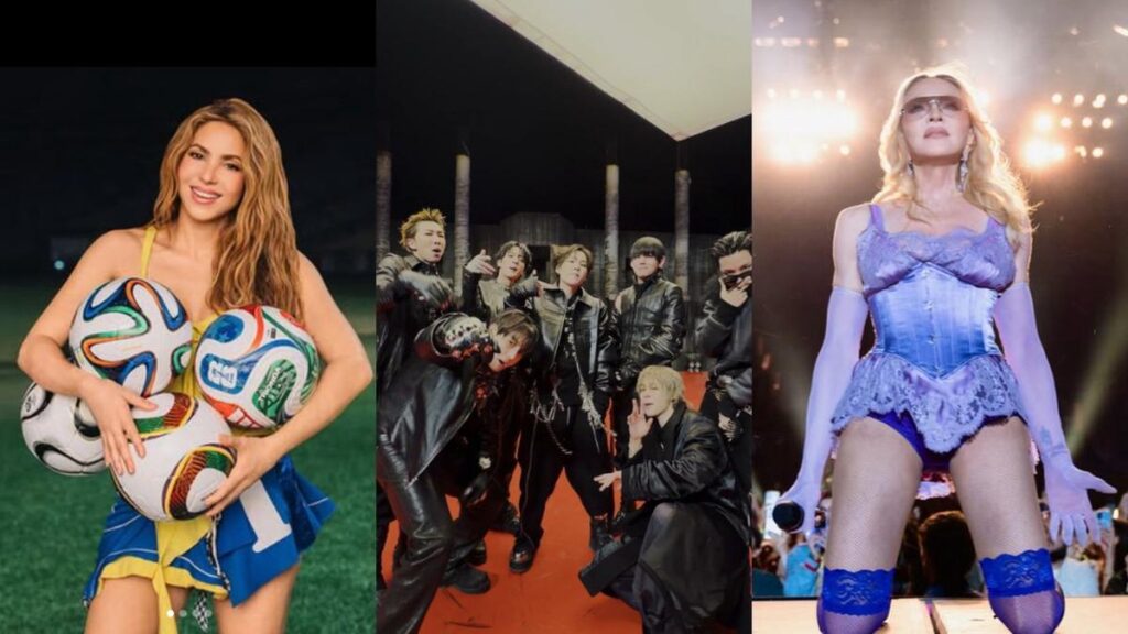 Shakira, Madonna y BTS serán el show de medio tiempo de la final del Mundial 2026