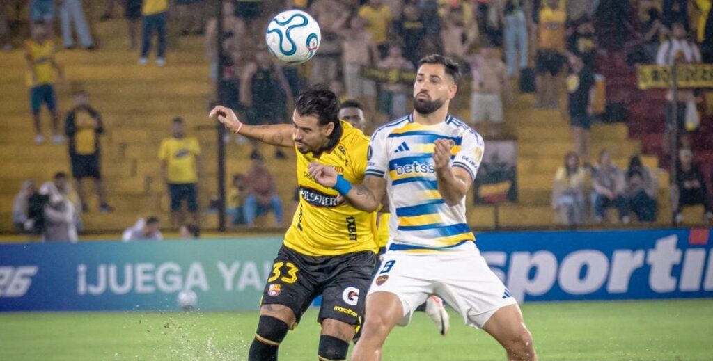 Boca perdió con Barcelona de Ecuador y complicó su clasificación en la Copa Libertadores