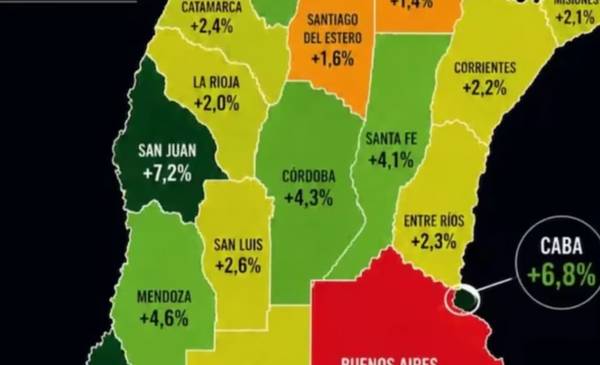 Papelón libertario: Milei viralizó un mapa falso al que le faltan Tucumán y las Malvinas