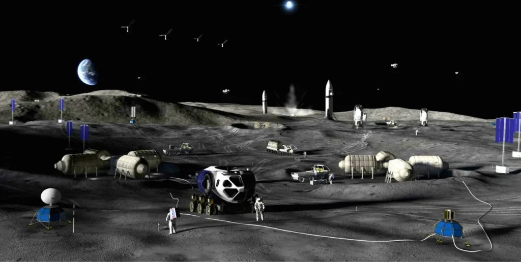 NASA revela plan de Base Lunar: hoja de ruta para presencia humana permanente en el Polo Sur lunar