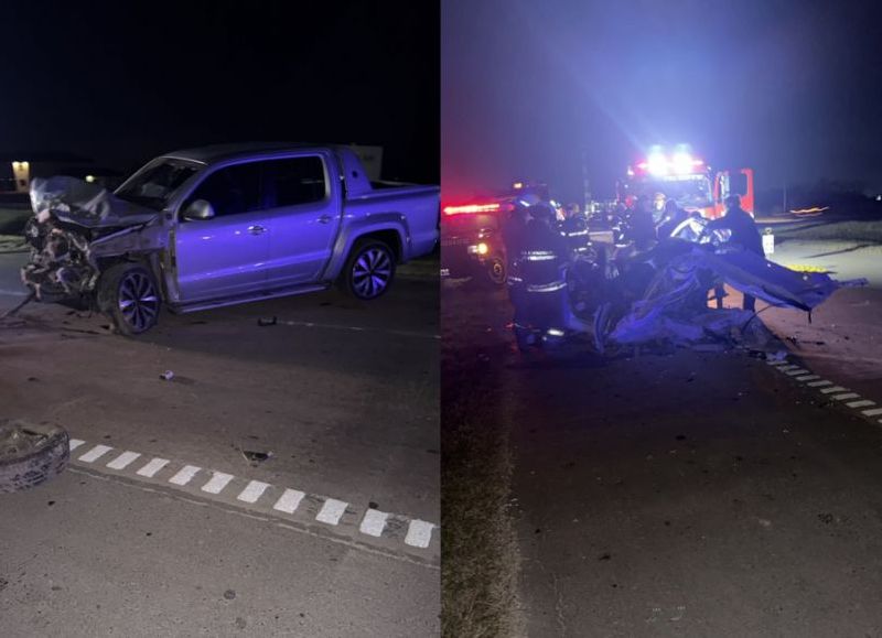 Tragedia en San Vicente: cinco muertos, entre ellos dos menores, tras un brutal choque en la Ruta 6