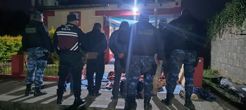 Detenidos por abigeato y faena clandestina en Metán
