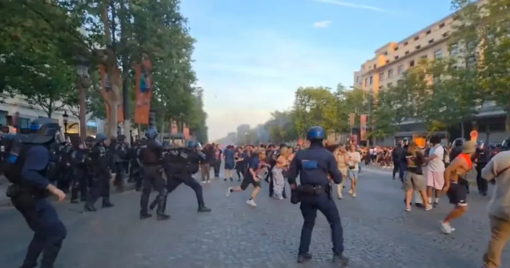 Graves incidentes en París tras la nueva consagración del PSG en la Champions League