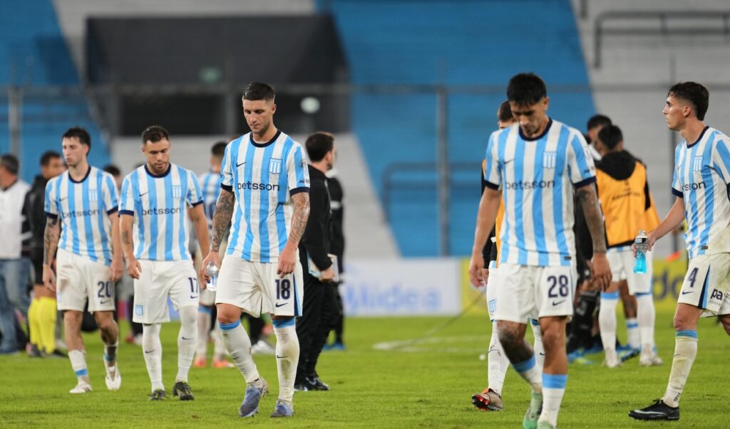 Racing empató con Caracas y quedó eliminado de la Copa Sudamericana