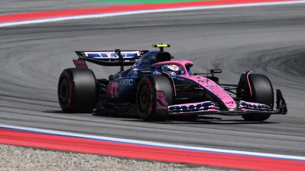 Colapinto terminó décimo en la primera práctica libre del Gran Premio de España