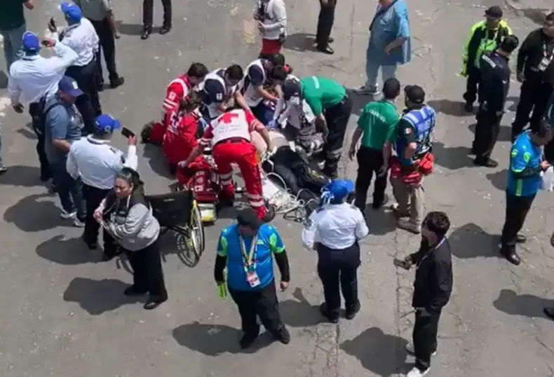 Tragedia en el inicio del Mundial: murió un hincha en las inmediaciones del Estadio Azteca