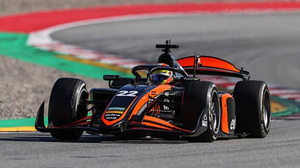 Fórmula 2: Varrone padeció una mala largada en la carrera sprint del GP de España y terminó décimo