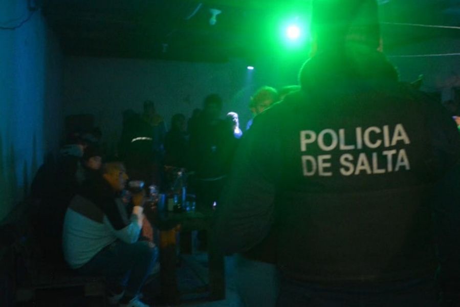 Clausuraron una fiesta clandestina en Metán
