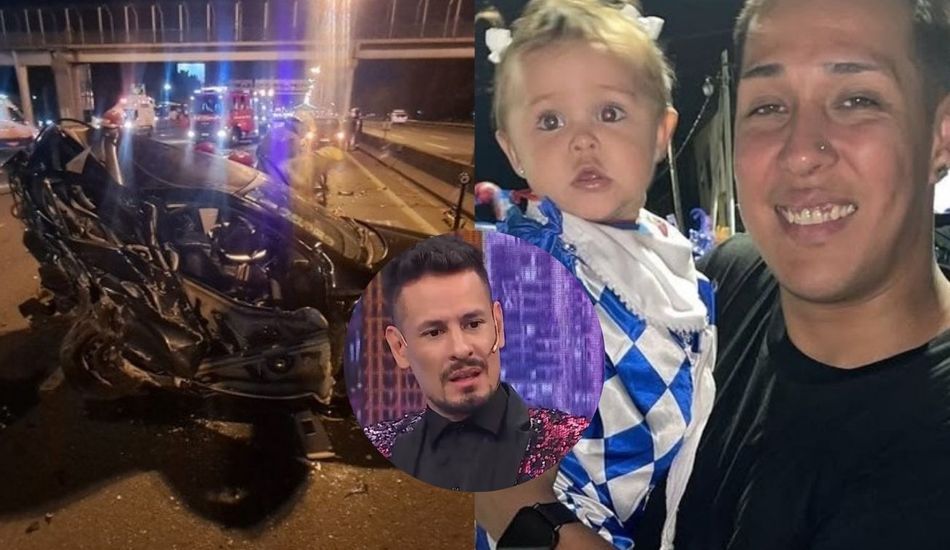 Murió la hija de un músico de Rodrigo Tapari en un violento choque en Panamericana: tenía dos años