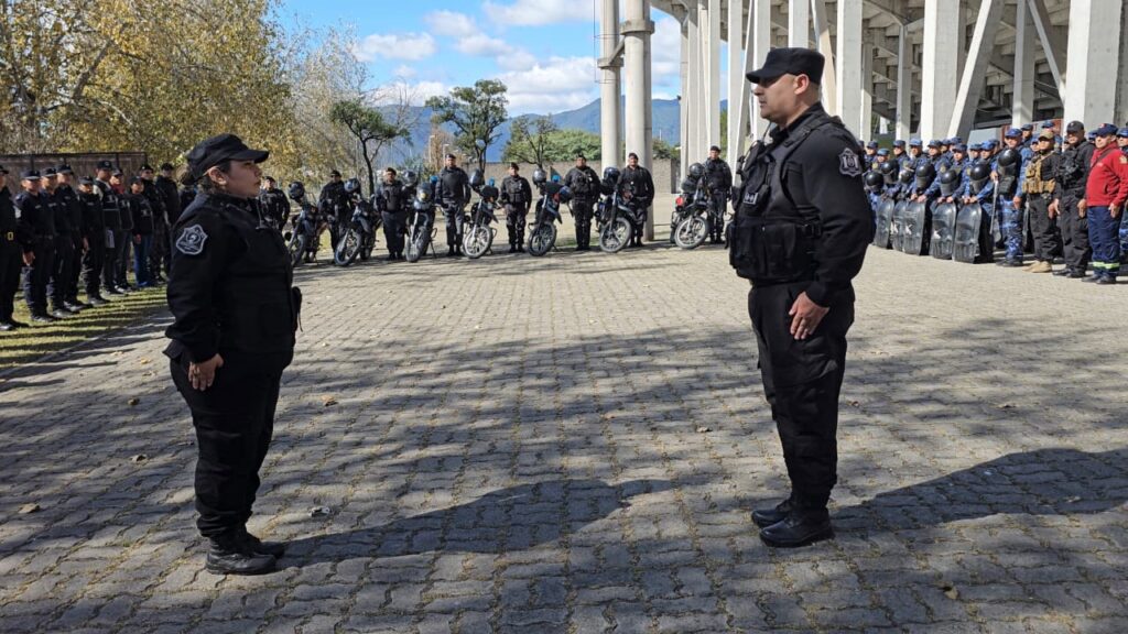 Operativo de seguridad por el partido entre Central Norte y Atlético San Telmo