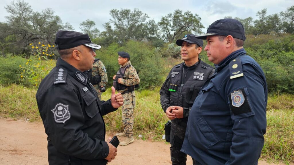 Operativo conjunto de seguridad en el límite entre Salta y Jujuy