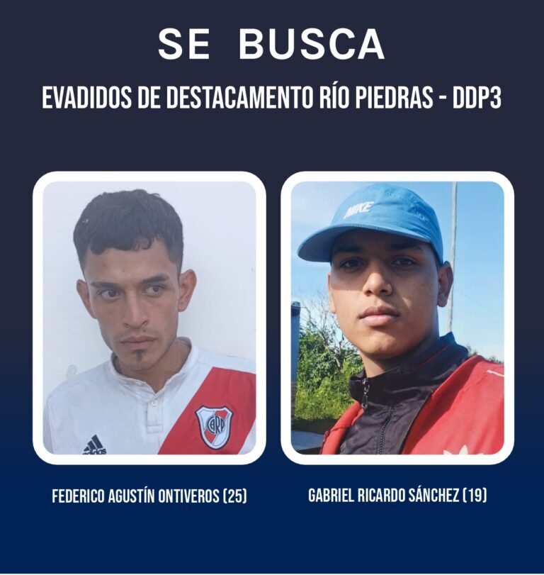Operativo para recapturar a dos evadidos del Destacamento Policial Río Piedras