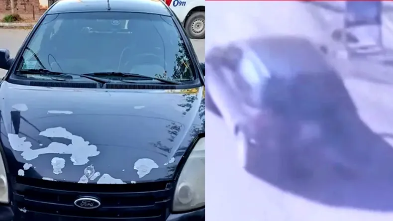 Video: una cámara registró a Barrelier trasladando el cuerpo de Agostina hacia el descampado
