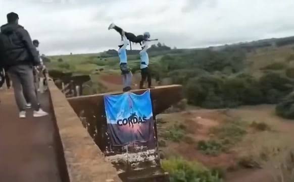 Brasil: detuvieron a seis personas por la muerte de la joven lanzada sin cuerda desde un puente