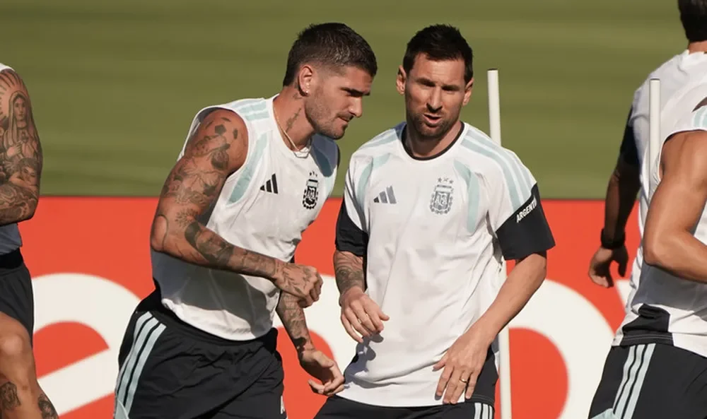 Con la presencia de Messi, Argentina se entrenó con la mirada puesta en Austria