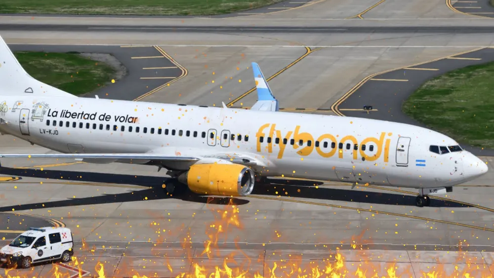 Flybondi profundiza su crisis opera solo con dos aviones