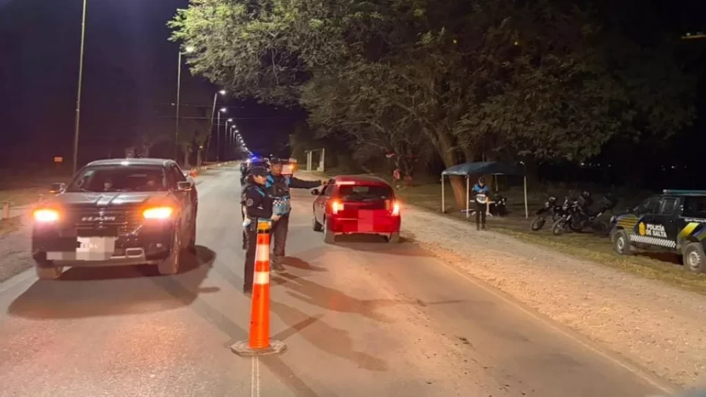 Controles en toda la provincia: más de 700 conductores fueron sancionados durante el fin de semana