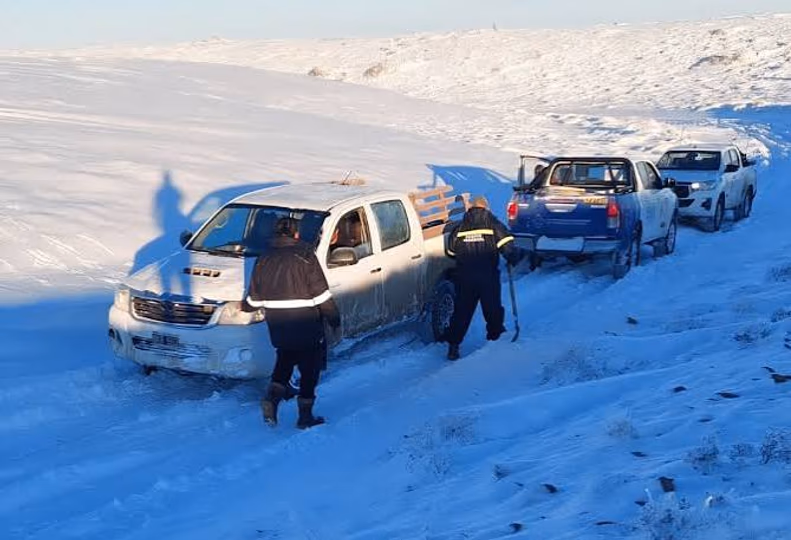 Una pareja estuvo más de 24 horas atrapada a -22°C en Cerro Piedra, en la provincia de Santa Cruz