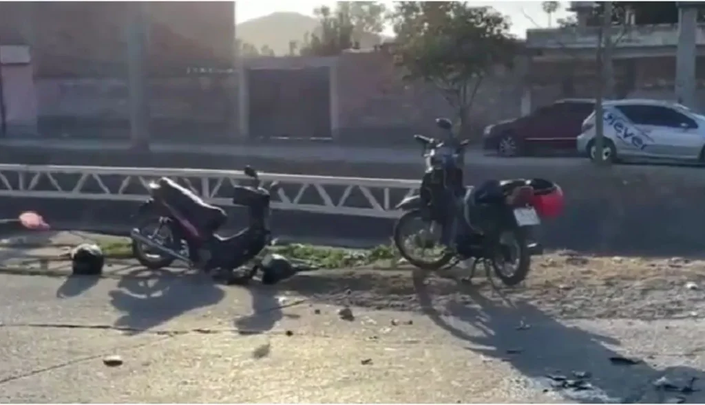 Violento choque entre dos motos en la zona oeste de Salta