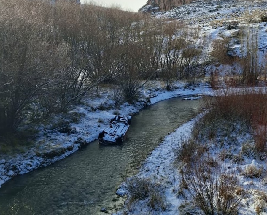 Despiste, caída y tragedia en Neuquén en medio de una fuerte nevada: murió una nena de nueve años