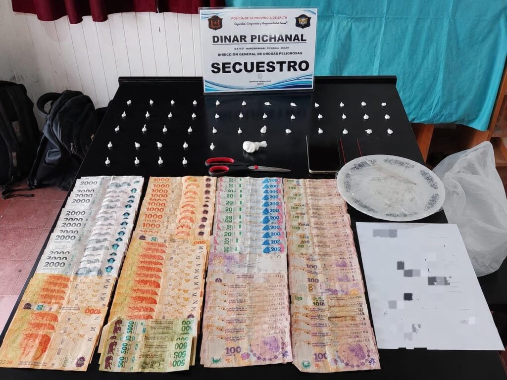 Cuatro detenidos por venta de droga en Hipólito Yrigoyen