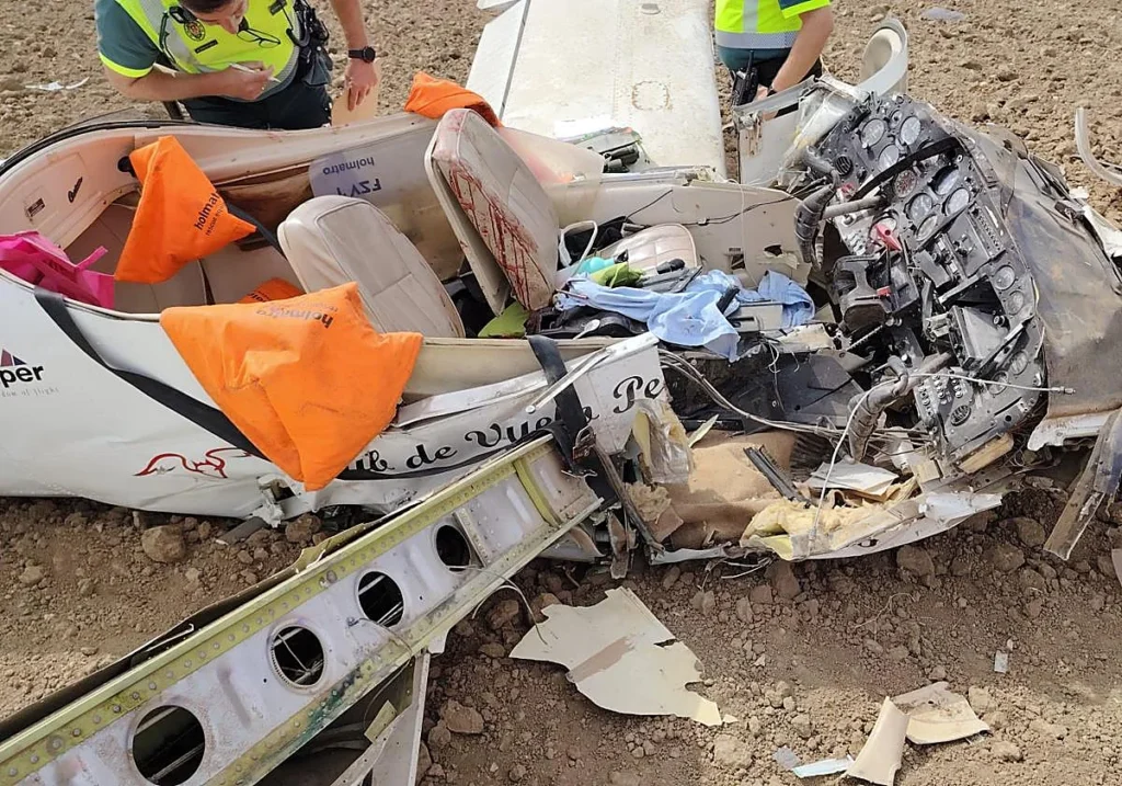 Tragedia en Córdoba: murió un instructor de vuelo tras caer desde una avioneta