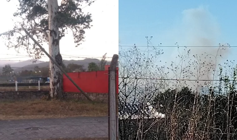 El viento Zonda complica la situación en distintos puntos de la provincia: incendios activos, postes caídos y máxima alerta