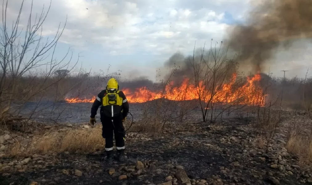 Alerta por vientos e incendios forestales en la ciudad