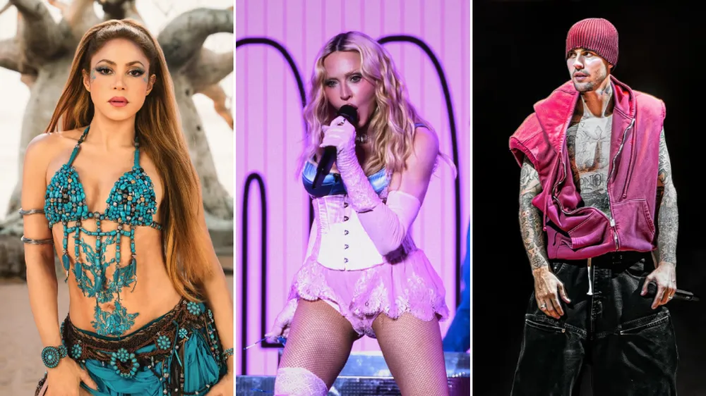 Shakira, Madonna, Justin Bieber y BTS se presentarán en el show de medio tiempo en la final del Mundial 2026