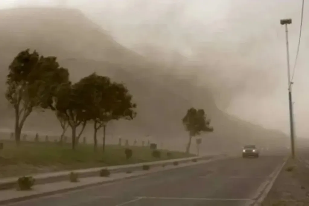 Estado de las rutas en Salta: piden extremar los cuidados por el viento Zonda
