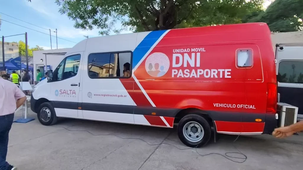 El móvil del Registro Civil estará en distintos barrios de la Capital
